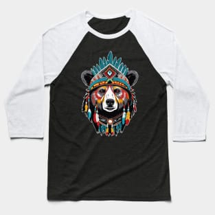 Native American Tribal Bear Spirit Bear Baseball T-Shirt